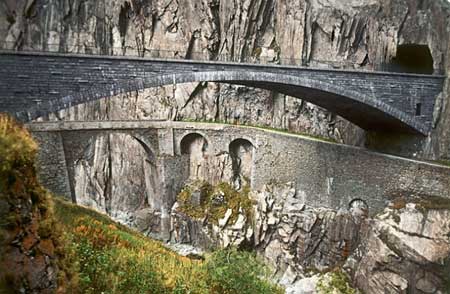 پل شیطان در سوئیس,تصلویر پل شیطان در پل شیطان در سوئیس