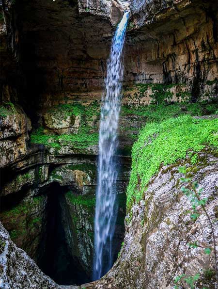 غاری تماشایی در لبنان, پدیده‌ی طبیعی جذاب