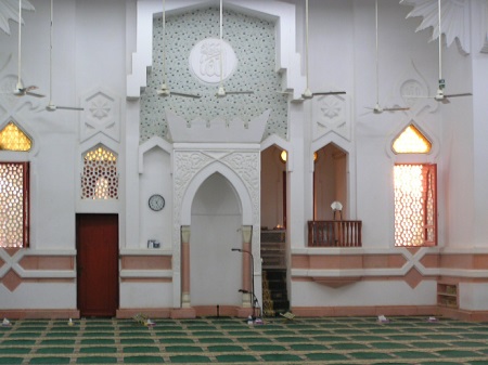 موقعیت جغرافیایی مسجد جعرانه, مساحت مسجد جعرانه, منطقه جعرانه