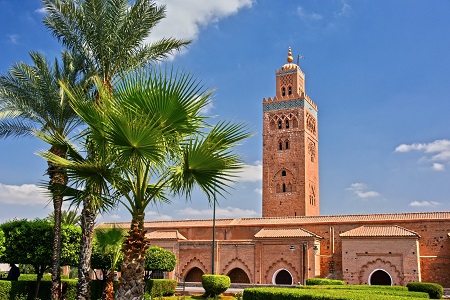 مناره مسجد کوتوبیا, مسجد کوتوبیا مراکش, مسجد کوتوبیا کجاست