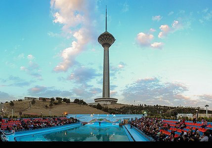 عکس از جاهای دیدنی تهران,جاهای دیدنی تهران,برج میلاد