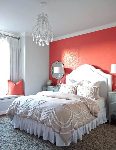 طراحی اتاق خواب به رنگ 2019, طراحی و چیدمان اتاق خواب به رنگ سال 98