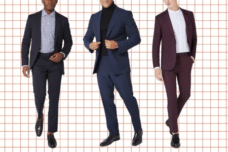 انتخاب کت و شلوار مردانه برای افراد لاغر و قد بلند