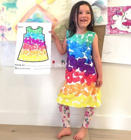 طراحی نقاشی کودکان روی لباس, ایده هایی برای طراحی لباس کودکان