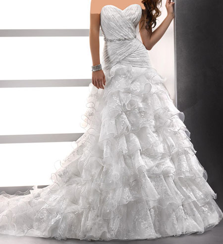 مدل لباس عروس 2014, لباس عروس برند Midgley