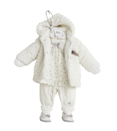 لباس نوزاد دختر زمستانی