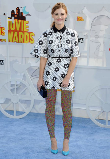 مدل لباس ستارگان هالیوودی در مراسم Mtv Movie Awards,لباس های ستارهای هالیوودی