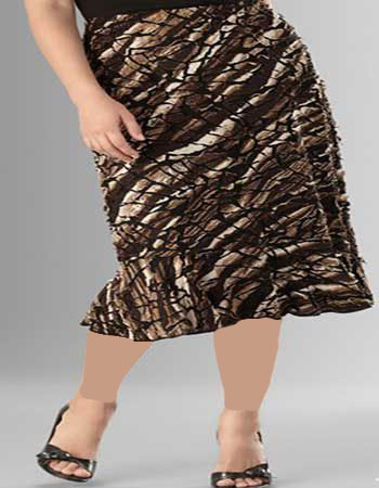 عکس مدل دامن بلند شیک باکلاس مارک دار