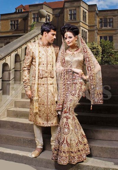 لباس عروس هندی , مدل لباس عروس پاکستانی-www.tudartu.ir