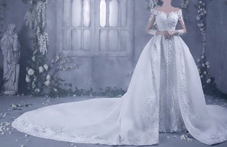 جدیدترین مدل لباس عروس,لباس عروس پوشیده