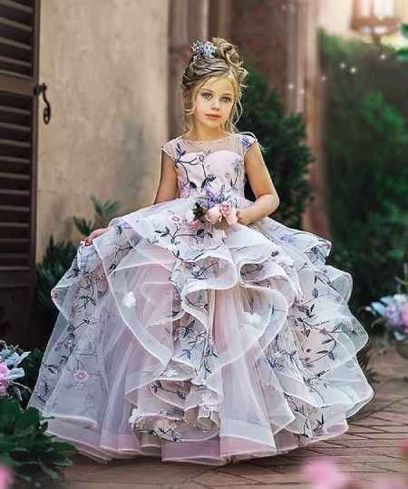 مدل های لباس تولد دخترانه پرنسسی شیک