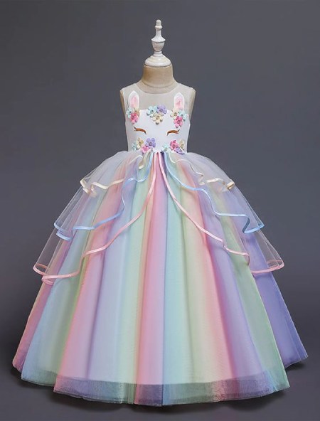 مدل لباس تولد دخترانه پرنسسی پف دار
