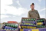 انهدام باند ترانزیت مواد محترقه