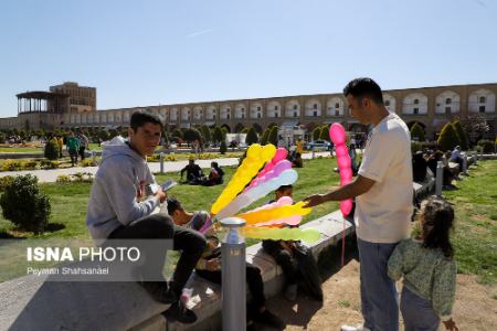 عکس خبری،نوروز در میدان نقش جهان اصفهان