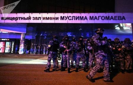 عکس خبری،حمله تروریستی در مسکو