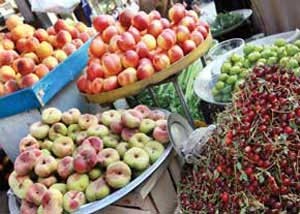 قیمت میوه