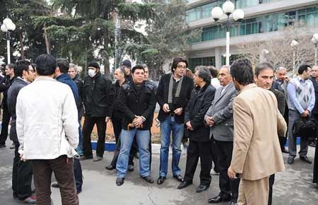 مراسم تشییع نیما نهاوندیان مراسم تشییع نیما نهاوندیان