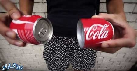 طراحی جالب و جدید بطری نوشابه کوکاکولا