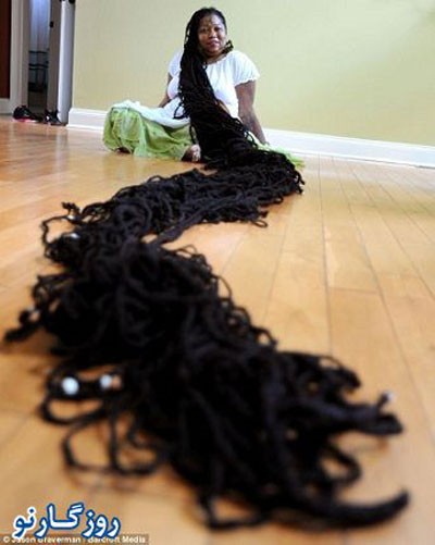 زنی با موهای بلند, داشتن موهای بلند