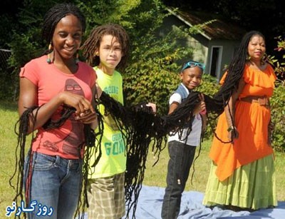 زنی با موهای بلند, داشتن موهای بلند