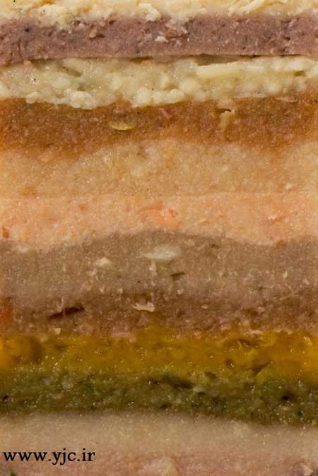 غذای مختلف در یک کنسرو 