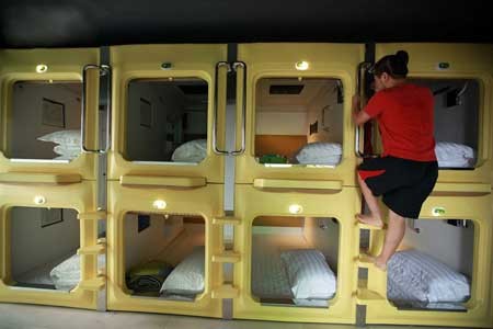 شگفتی‌ها , هتل های کپسولی