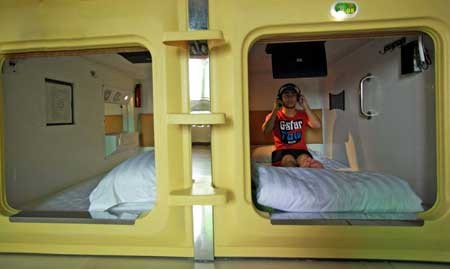 شگفتی‌ها , هتل های کپسولی