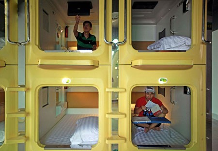 شگفتی‌ها , هتل های کپسولی