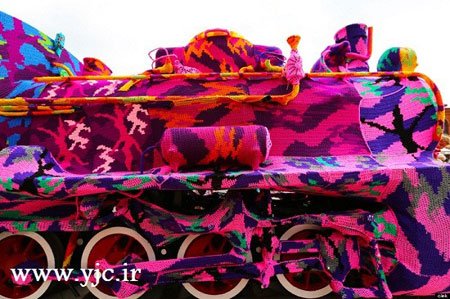 نمایشگاه هنرهای خیابانی , وسایل عجیب و متفاوت