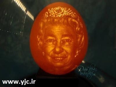 نقاشی های روی پوست تخم مرغ ,نقاشی های باورنکردنی