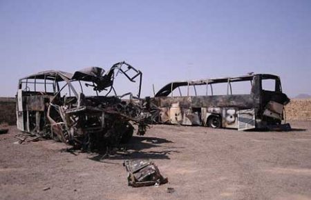 حادثه اتوبان قم, واژگون شدن اتوبوس اسکانیا حادثه اتوبان قم, واژگون شدن اتوبوس اسکانیا