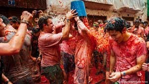 گوجه, اسپانیا,جشن پرتاب گوجه