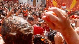 گوجه, اسپانیا,جشن پرتاب گوجه