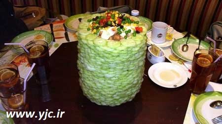 تزيين سالاد ,غذاهاي چيني تزيين سالاد ,غذاهاي چيني