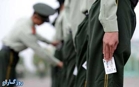درس سخت سربازی در درون دیوار چین,سربازی در چین