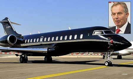 هواپیمای اختصاصی تونی بلر,هواپیماهای شاهانه