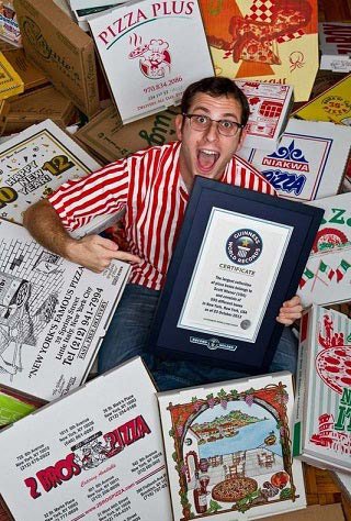 کلکسیون جعبه های پیتزا,گینسی شدن کلکسیونر دیوانه