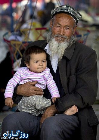 تصاویری از قوم اویغور , اعتراض زنان مسلمان ایغور