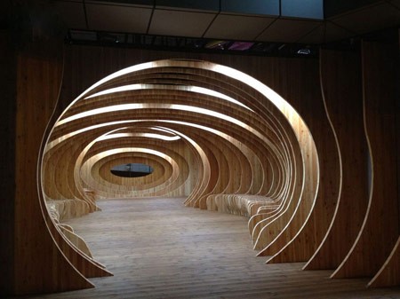 استراحتگاه دانشجویان دانشگاه سئول,طراحی جالب استراحتگاه دانشجویان