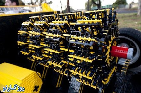 اخبار,اخبار گوناگون,ساخت ماشین واقعی با اسباب بازی,تصاویر ماشین واقعی با اسباب بازی