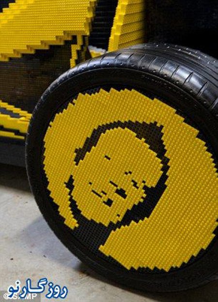 اخبار,اخبار گوناگون,ساخت ماشین واقعی با اسباب بازی,تصاویر ماشین واقعی با اسباب بازی