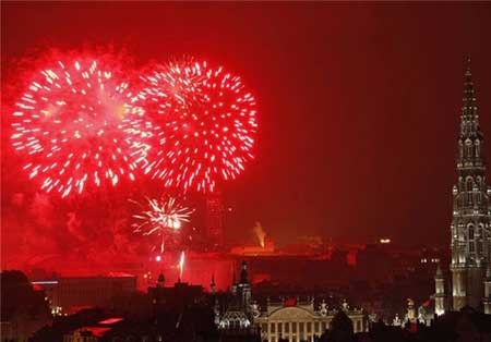 اخبار,اخبار گوناگون,نمایش آتش بازی بزرگ 