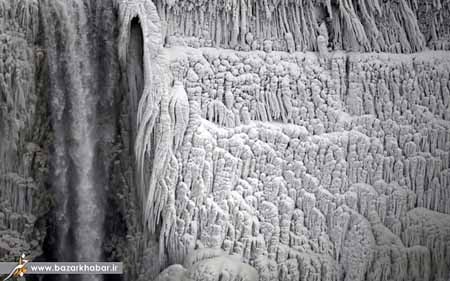 اخبار,اخبار گوناگون,آبشار نیاگارا در زمستان,تصاویر یخ زدگی آبشار نیاگارا
