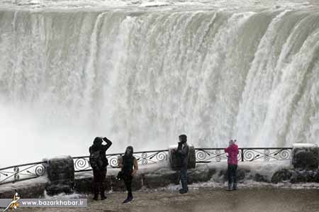 اخبار,اخبار گوناگون,آبشار نیاگارا در زمستان,تصاویر یخ زدگی آبشار نیاگارا