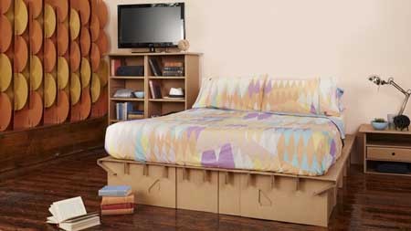 اخبار, اخبار گوناگون,طراحی مبلمان با مقوا, ساخت مبلمان با کارتن