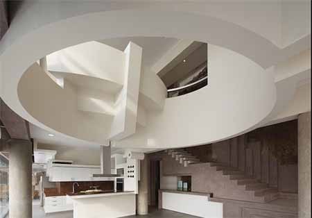 اخبار,اخبارگوناگون, خانه‌ای به شکل دایره و مربع