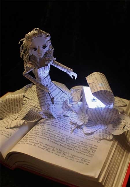 اخبار ,اخبار گوناگون ,مجسمه‌های کاغذی