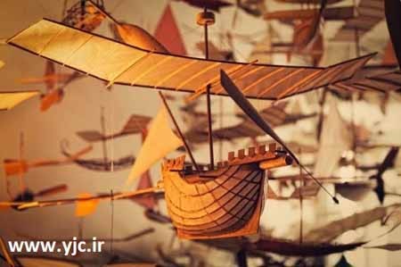 اخبار,اخبار گوناگونمردی با جالب ترین کشتی های هوایی