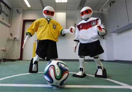اخبار,اخبار گوناگون,فوتبال جام جهانی ربات‌های انسان نما