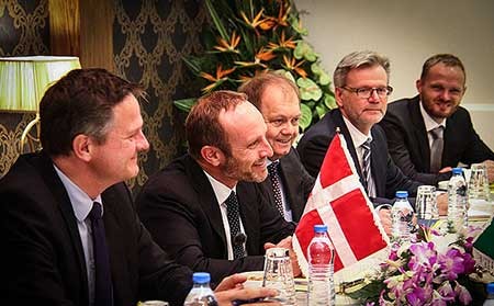 اخبار,اخبار سیاست خارجی ,دیدار ظریف با وزیر خارجه دانمارک 